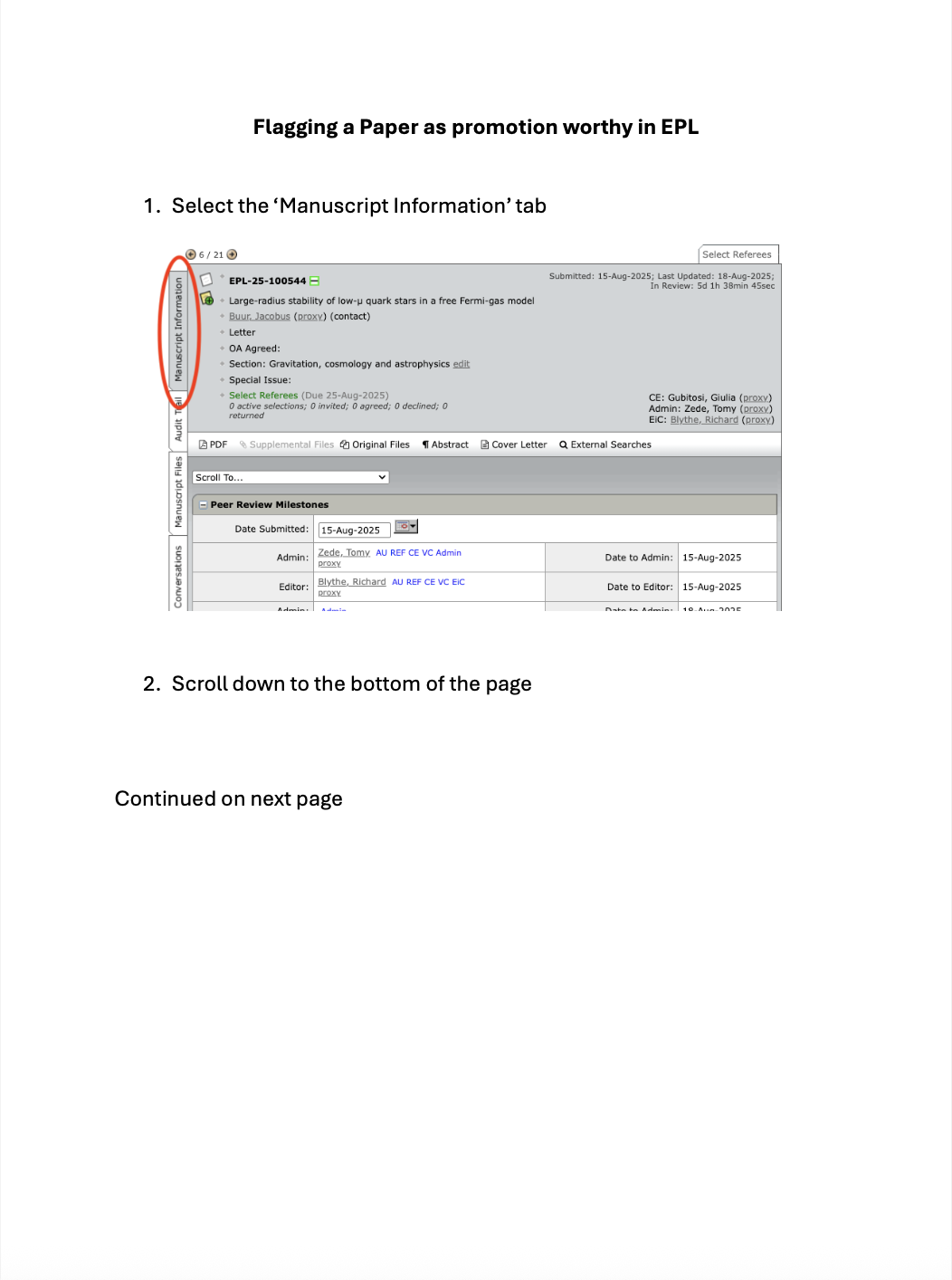 Epl Process EPL Documents – EPL (Europhysics Letters)